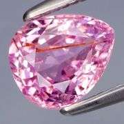 Sparkling! Untreated! 1.36ct REAL pink Sapphire!