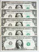 (5) Superb Crisp $1 2017A Star Notes Chicago-Consecutive!!