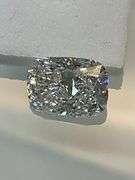 I.G.I CERTIFIED CUSHION CUT DIAMOND 2.87 CARAT