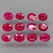Collectors 3.77ct PIGEONS BLOOD Burmese Ruby set!!!