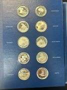 INCREDIBLE 50 State (50 pcs) Bicentennial 1 oz+ Solid Sterling Silver Set in album