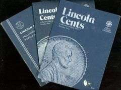 3 Lincoln Wheat Cent Albums: 1941 – 1976
