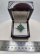 Extremely fine Victorian Emerald and diamonds ring