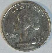 Gem BU Massive Obverse Cud over date of 'P' Mint Washington Quarter Error