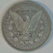 Key date 1890-CC Morgan Silver Dollar in nice condition.