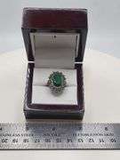 Extremely fine Victorian Emerald and diamonds ring