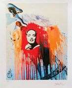 Limited Edition Salvador Dali, Mao Monroe