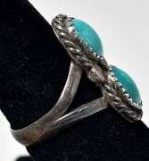 Turquoise Gemstone Ring in Sterling Silver