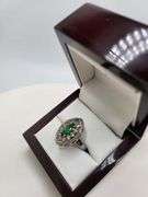 Extremely fine Victorian Emerald and diamonds ring