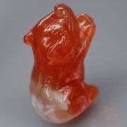 Adorable 67.28ct capybara Agate carving