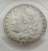 1884-S Morgan Silver Dollar, ANACS EF40 Details
