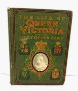1901 The Life of Queen Victoria Antique Book