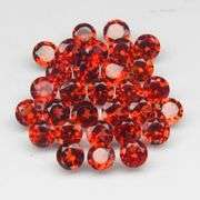Premium gem grade! 7.25ct Almandine Garnet set!
