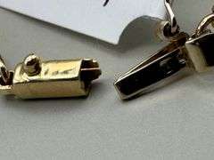 14K Yellow Gold Ruby Tennis Bracelet