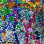 Untitled Abstract by Wyland