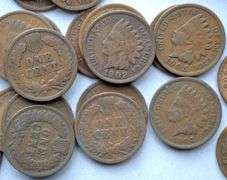 50 1890-1900 Era Indian Cents