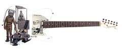 Dave Navarro of Jane's Addiction Signed "Duel Diagnosis" 1/1 Graphics Guitar ACOA