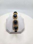 Magnificent 64ctw Star Sapphire Cabochon Bracelet in Silver with Diamond Accents – CGA Certified