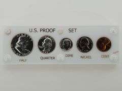 1952 United States Silver Proof Set, Capital Plastics Holder