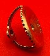 14K Yellow Gold Round Brilliant Cut Lab Diamond Earrings of 2.50ct