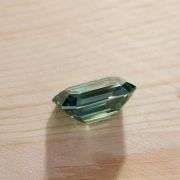 Sparkling 2.5 Cttw 4 Piece Set of Near Flawless Emerald Cut Green Fire Moissanites