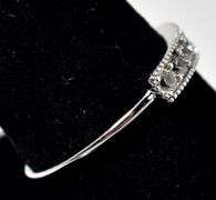 CZ Gemstone Ring in Sterling Silver