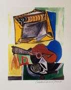 Highly Collectible Limited Edition Pablo Picasso, Still Life With Guitar
