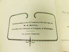 1901 The Life of Queen Victoria Antique Book