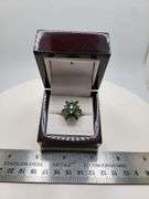 Extremely fine Victorian Emerald and diamonds ring