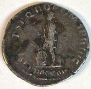 Very Scarce Trajan Roman Silver Denarius, 98-117 AD