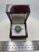 Extremely fine Victorian Emerald and diamonds ring