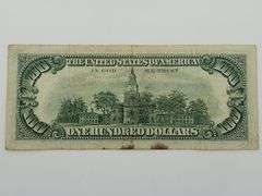 1966 $100 Red Seal United States Note