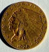 1926 US Gold $2.50 Quarter Eagle
