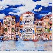 Moonlight over Venice by Linnea Pergola