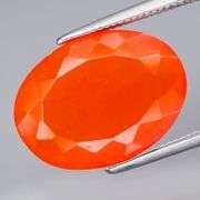 Big, bold, and beautiful! 4.22ct untreated Mexican Fire Opal!