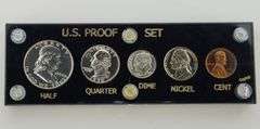 1950 United States Silver Proof Set, Capital Plastics Holder