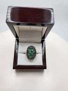 Extremely fine Victorian Emerald and diamonds ring