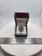 Extremely fine Victorian Emerald and diamonds ring