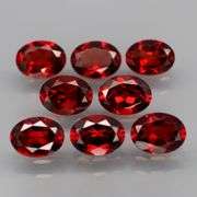 11.92ct set of 8 VS Mozambique garnets! That's almost 1 1/2 carats each!