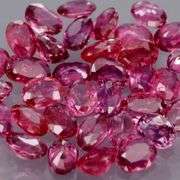 Collectors 3.21ct violet red Ruby set -Untreated!!!