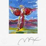 Ascending Angel by Peter Max