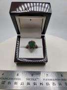 Extremely fine Victorian Emerald and diamonds ring