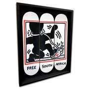 Free South Africa by Keith Haring (1958-1990)