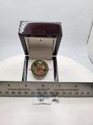 Extremely fine Victorian natural multi sapphire, diamonds ring on silver