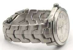 Tag Heuer link automatic Chronometer white dial watch