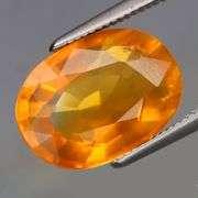 Premium grade! Top crystal! 3.75ct UNTREATED orange Opal!