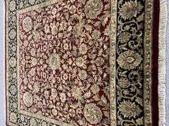 Handmade 7.2x7.2 Square Rug