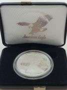 2025 W Laser Engraved Privy Silver Eagle, OGP