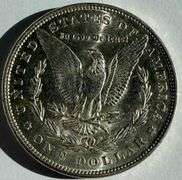 Frosty White BU 1889 Morgan