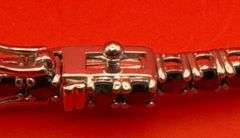 14K White Gold Black Diamond Tennis Bracelet